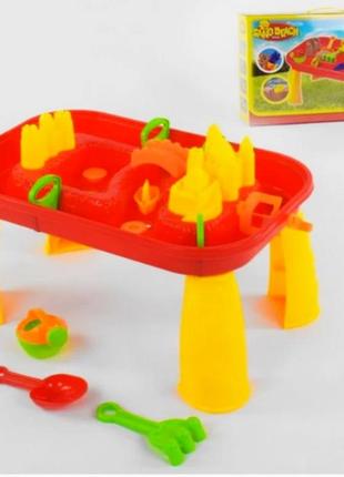 Столик пісочниця для ігор з піском і водою 910