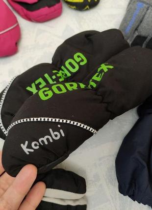 Водовідштовхуючі рукавиці і рукавички gore-tex краги мембранні рукавиці дитячі2 фото