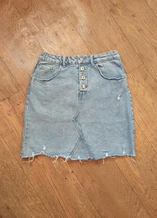 Джинсовая юбка denim co