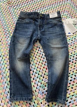 Штаны джинсы 3-4 года