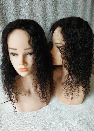 Парик накладка топпер шиньон 100%натуральный волос