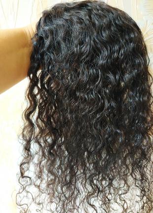 Парик накладка топпер шиньон 100%натуральный волос