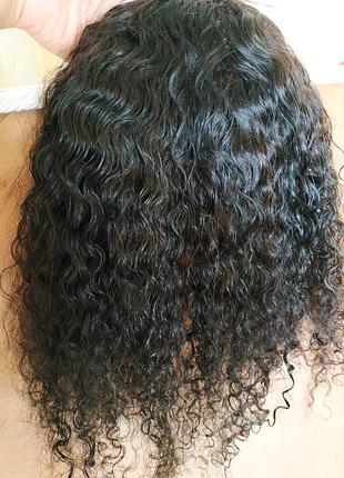 Парик накладка топпер шиньон 100%натуральный волос