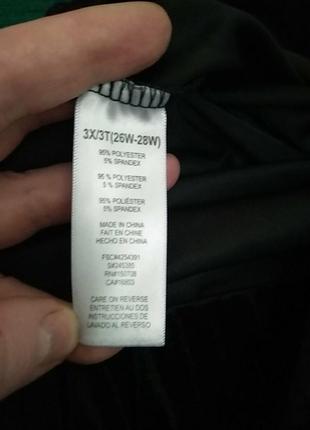 Батал. бархатные стрейч брюки/штаны signature&collection3 фото