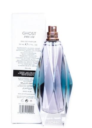 Жіночі парфуми ghost dream 50ml парфумована вода тестер східно-квітковий пудровий аромат оригінал4 фото