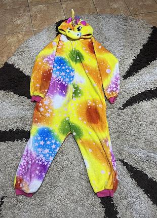 Пижама кигуруми единорог
