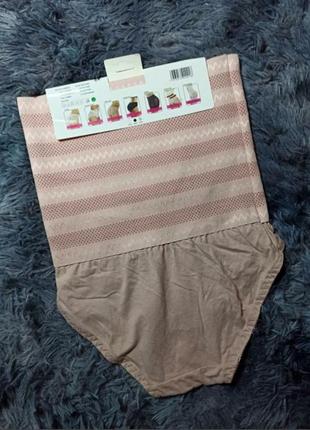 Высокие утягивающие трусики для коррекции живота и талии, трусы корсетные с плотной...