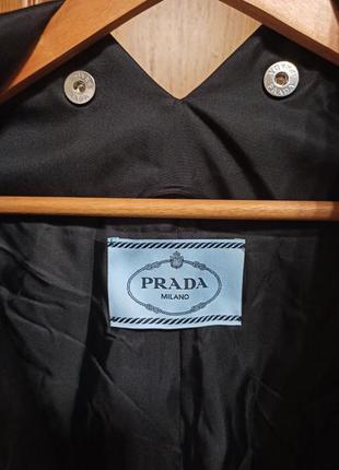 Тренч пальто плащ prada re nylon trench coats raincoats (оригинал)5 фото