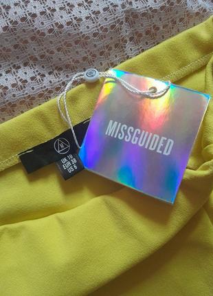 Стильна яскрава максі спідниця з високим розрізом missguided6 фото