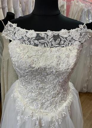 Полная распродажа свадебное платье большой размер. весільна сукня.3 фото