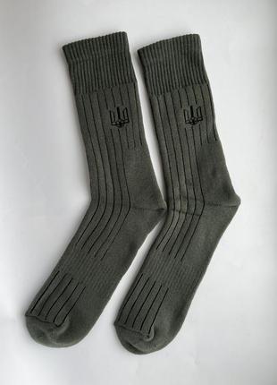 Шкарпетки чоловічі , шкарпетки зсу , носки олива4 фото