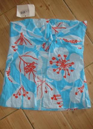 .новый топ "roxy" р.48 коттон