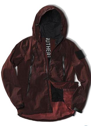 Ounthere garment dyed нейлоновая куртка