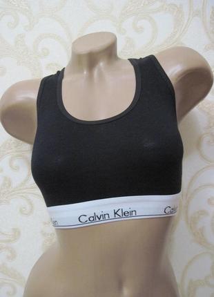 Майка, натільний топ calvin klein