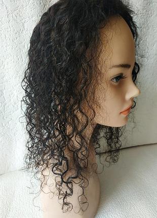 Парик накладка топпер шиньон 100%натуральный волос