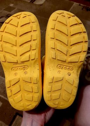 Чоботи гумові crocs c12 4