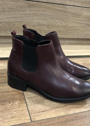 Кожаные ботинки marks & spencer