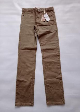 Ovs. италия. джинсы песочные 170 размер. утяжка.
