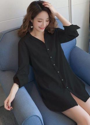 Удлиненная рубашка, платье