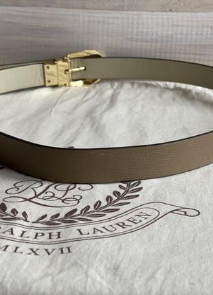 Lauren ralph lauren оригінал двосторонній ремінь9 фото