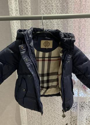 Куртка дитяча тепла для дівчинки розмір 804 фото