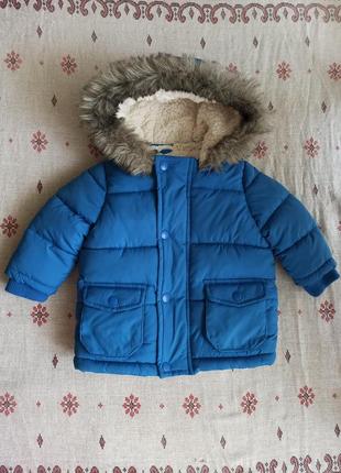 Тепла куртка, парка f&f