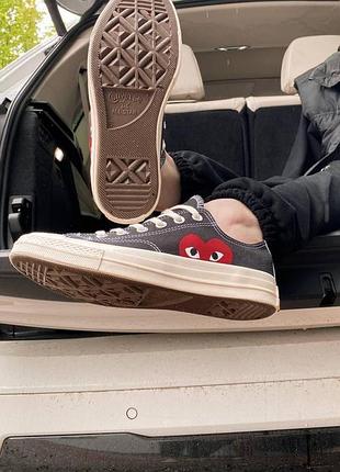 Женские кеды converse cdg low black

женские кеды конверсы