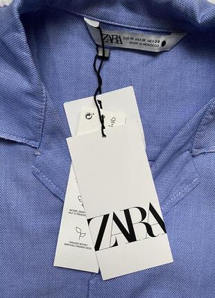 Оверсайз рубашка оксфорд zara, коллекция 2022 года, размер m, l10 фото