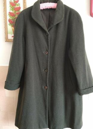 Пальто шерсть,кашемір , великий розмір3 фото