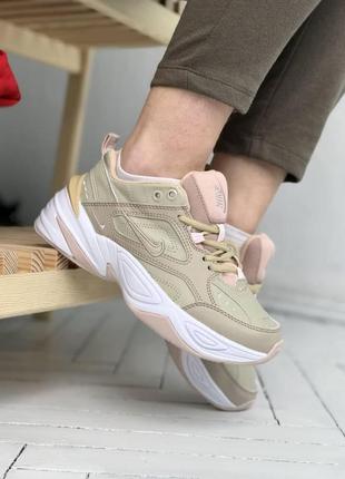 Жіночі кросівки Nous nike m2k tekno pink - green