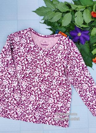 Кофта - блуза реглан на дівчинку lupilu 98-104 2-4 роки кофточка для дівчинки лупилу2 фото