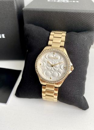 Coach modern sport crystal women's watch, 32mm женские наручные часы коуч коач оригинал на подарок девушке жене2 фото