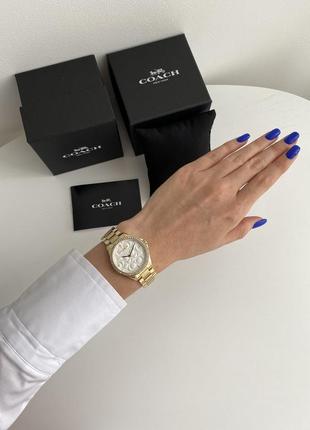 Coach modern sport crystal women's watch, 32mm женские наручные часы коуч коач оригинал на подарок девушке жене3 фото