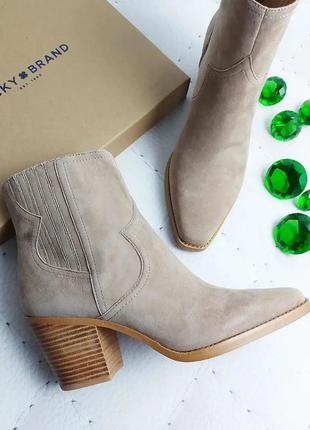 Lucky brand оригінал замшеві ботинки козаки