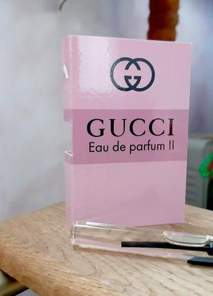 Gucci eau de parfum ll💥оригинал мини пробник 5 мл книжка игла цена за 1мл1 фото