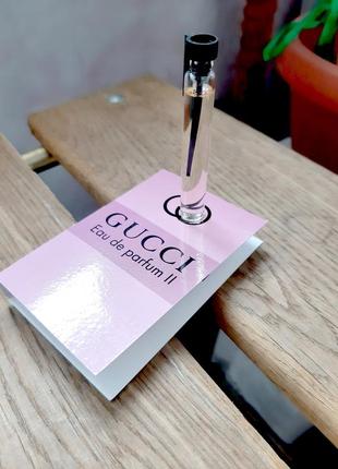 Gucci eau de parfum ll💥оригинал мини пробник 5 мл книжка игла цена за 1мл4 фото