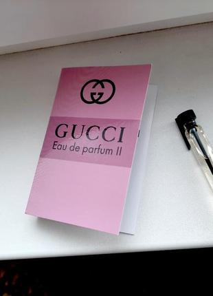 Gucci eau de parfum ll💥оригинал мини пробник 5 мл книжка игла цена за 1мл6 фото