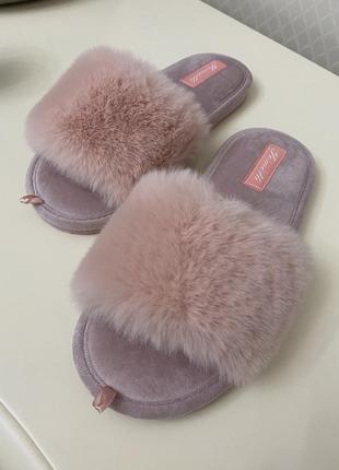Женские тапочки gemelli милетта розовая пудра.1 фото