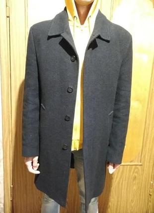 Пальто мужское шерстяное, р. 481 фото
