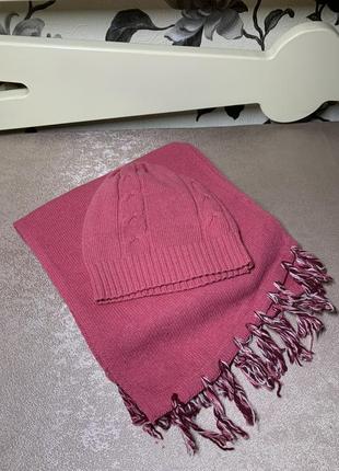 Набір з шапки та шарфу