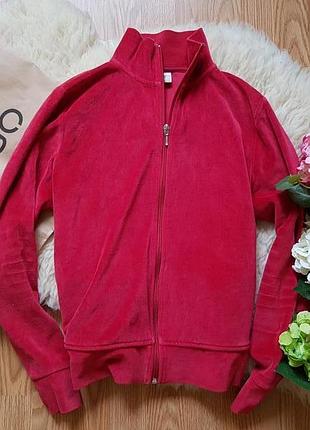 Велюровая кофта