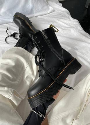 Жіночі ботінки 
dr.martens jadon black женские ботинки мартинсы