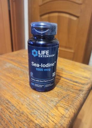 Sea iodine, морський йод 1000 мкг