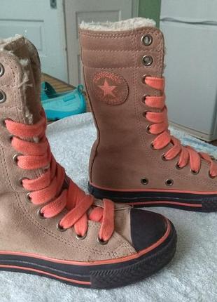 Чоботи сапоги ботинки converse