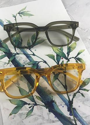 🔝📱очки ацетатные с защитой/очки имиджевые