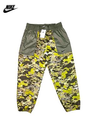 Nike nylon nsw camo floral print pants спортивні штани,брюки size l