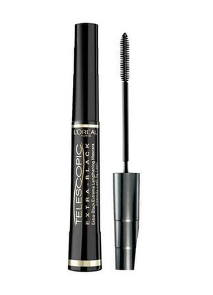 Тушь l'oreal paris telescopic extra-black1 фото