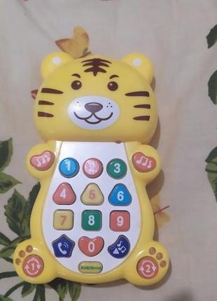 Інтерактивний дитячий телефон, детский телефон