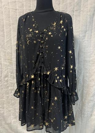 Жіноча сукня, плаття нічне небо if by sea