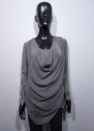 Блуза шовкова costes (italy) розмір m